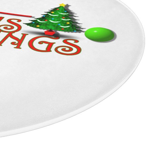 Die Grüße der Saison Schneidebrett (Ecke)