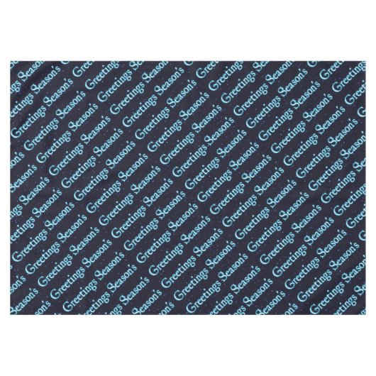 Die Grüße der Saison Tischdecke (Vorderseite (Horizontal))