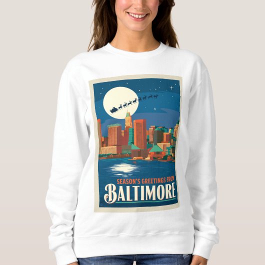 Die Grüße der Saison von Baltimore Sweatshirt (Vorderseite)