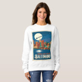 Die Grüße der Saison von Baltimore Sweatshirt (Vorne ganz)