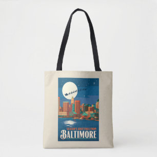 Die Grüße der Saison von Baltimore Tasche