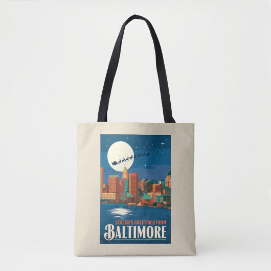 Die Grüße der Saison von Baltimore Tasche (Vorderseite)