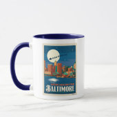 Die Grüße der Saison von Baltimore Tasse (Links)