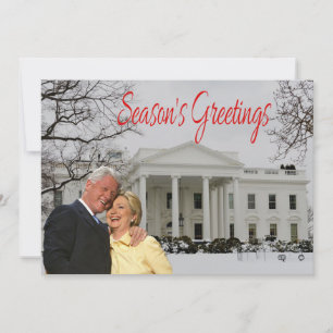 Die Grüße der Saison von Bill & Hill Feiertagskarte