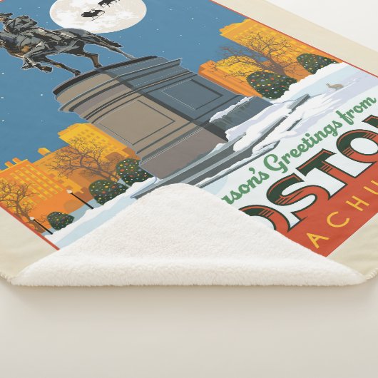 Die Grüße der Saison von Boston Common! Sherpadecke (3/4)