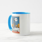 Die Grüße der Saison von Boston Common! Tasse (Vorderseite Links)