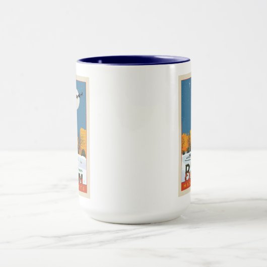 Die Grüße der Saison von Boston Common! Tasse (Zentrum)