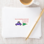 Die Grüße der Saison von der neuen Zuhause Adressaufkleber (Insitu)