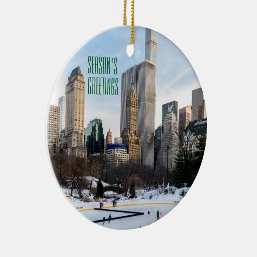 Die Grüße der Saison von NYC Ornament (Rechts)