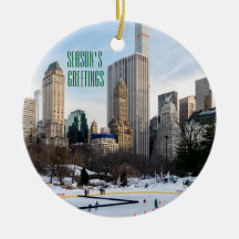 Die Grüße der Saison von NYC Ornament