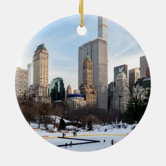 Die Grüße der Saison von NYC Ornament (Hinten)
