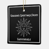 Die Grüße der Saison von Summerisle Wicker Man Keramikornament (Links)