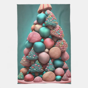 Die Grüße der süßen Jahreszeit Geschirrtuch