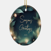 Die Grüße der Unternehmenssaison Keramik Ornament (Rechts)