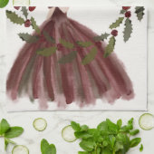 Die Grüße der Wasserfarbensaison Geschirrtuch (Gefaltet)