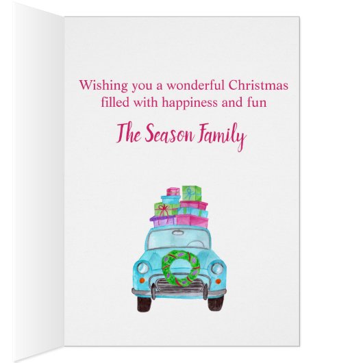 Die Grüße des klassischen Autos in der Saison (Innen (Rechts))