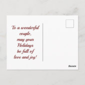 Die Grüße Eisbären der Saison Postkarte (Rückseite)