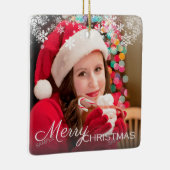 Die Grußgeschenke der modernen Weihnachtszeit Keramikornament (Rechts)