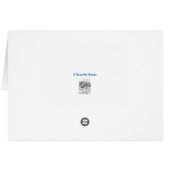 Die Grußkarte "Boot" (Rückseite Horizontal)