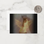 Die Grußkarte der Braut Christi Mitteilungskarte (Vorderseite/Rückseite Beispiel)