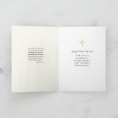 Die Grußkarte der Frau von Kazan zum Muttertag Karte (Innenseite)