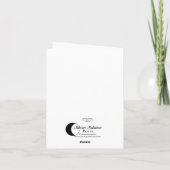 Die Grußkarte der Treppe Karte (Rückseite)