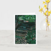 Die Grußkarte der Treppe Karte (Gelbe Blume)