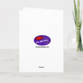 Die Grußkarte des Happy Vathers Day Karte (Rückseite)