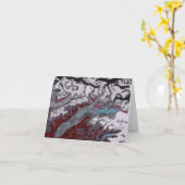 Die Grußkarte des Susitna-Gletschers Karte (Gelbe Blume)