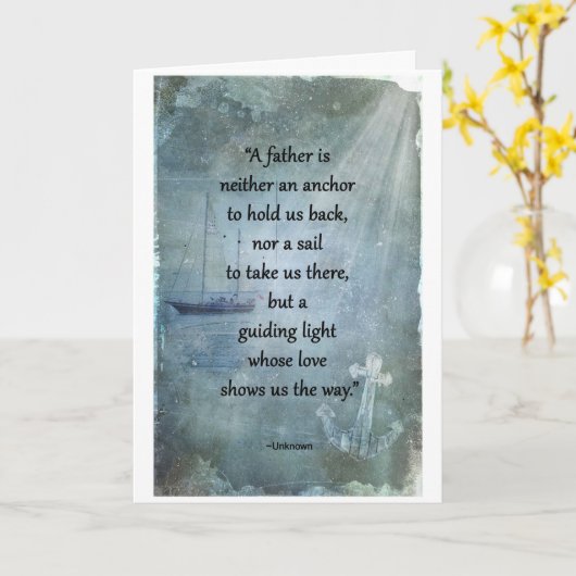 Die Grußkarte des Vaters Karte (Gelbe Blume)