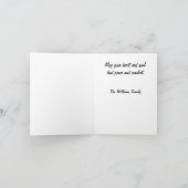 Die Grußkarte für das HimmelsBeileid Karte (Innenseite)