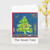 Die Grußkarte für den guten Baum Karte (Gelbe Blume)