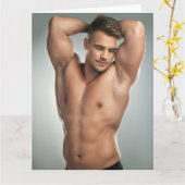 Die Grußkarte für die Pits Hot Typ Karte (Gelbe Blume)