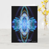 Die Grußkarte für sichere Reisen Karte (Gelbe Blume)