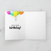 Die Grußkarte hat einen phantastischen Geburtstag! Karte (Innenseite)