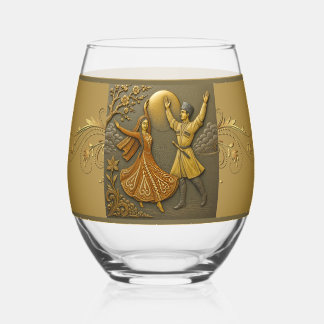 Die Guardians of the Dance Trinkglas-Set Stielglas Weinglas Ohne Stiel