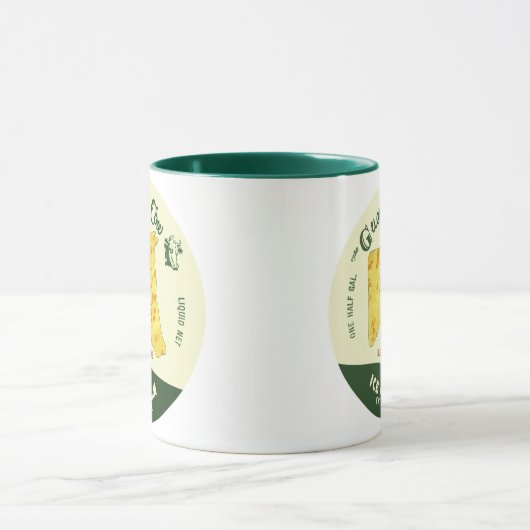 Die Guernsey-Kuh-ButterBrickle Eiscreme-Tasse Tasse (Zentrum)