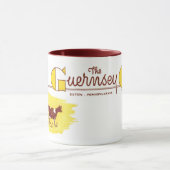 Die Guernsey-Kuh Exton, PA Tasse (Zentrum)