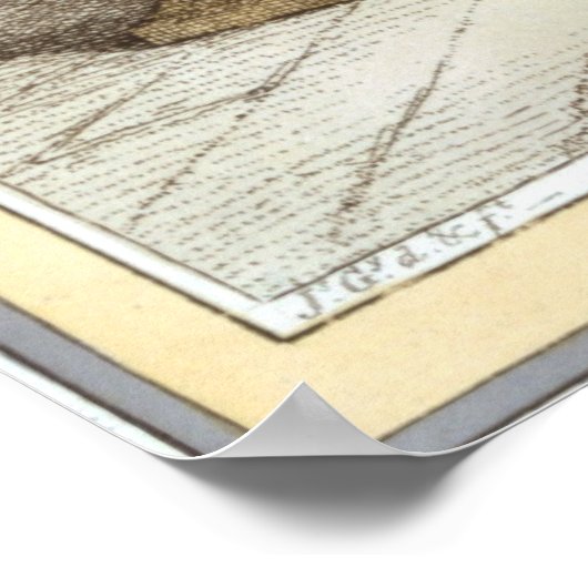 Die Guillotine Poster (Ecke)