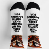 Die Guinea der Hasen unter den roten Pilzen Socken (Oben)