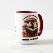 Die Guinea der Hasen unter den roten Pilzen Tasse (VorderseiteRechts)