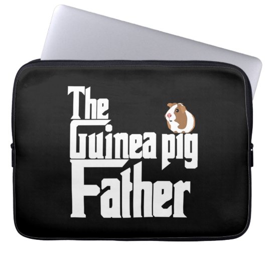 Die Guinea Pig Vater Laptopschutzhülle (Vorderseite)