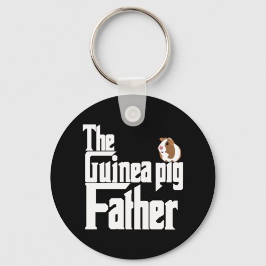 Die Guinea Pig Vater Schlüsselanhänger (Vorderseite)
