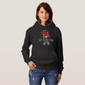 Die Guinea Pig wird Niedlich Red Buffalo Kariert C Hoodie (Vorne ganz)