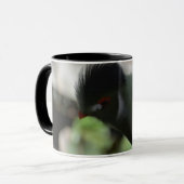 DIE GUINEA TURACO KAFFEE TASSE (Vorderseite Links)