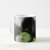 DIE GUINEA TURACO KAFFEE TASSE (Vorderseite Links)