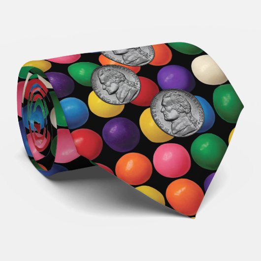 Die Gummiballmaschine Krawatte (Gerollt)