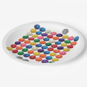 Die Gummiballmaschine Pappteller (Schrägansicht)