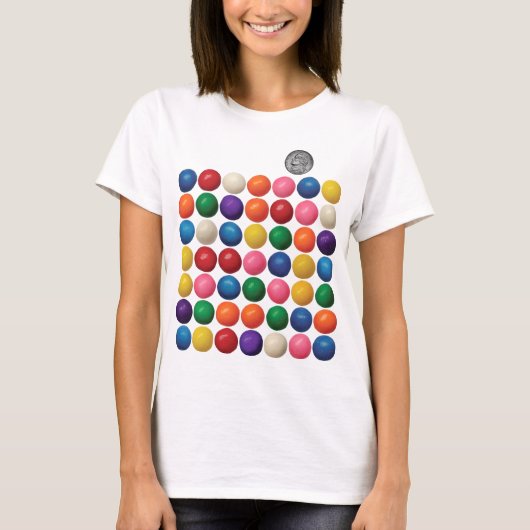 Die Gummiballmaschine T-Shirt (Vorderseite)