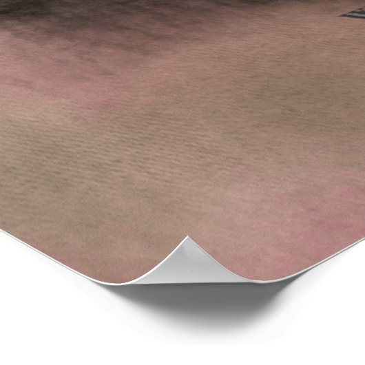 DIE GURU - Digitales Bild Poster (Ecke)